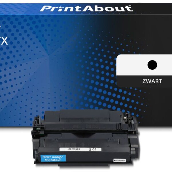 Huismerk HP 87X (CF287X) Toner Zwart Hoge capaciteit