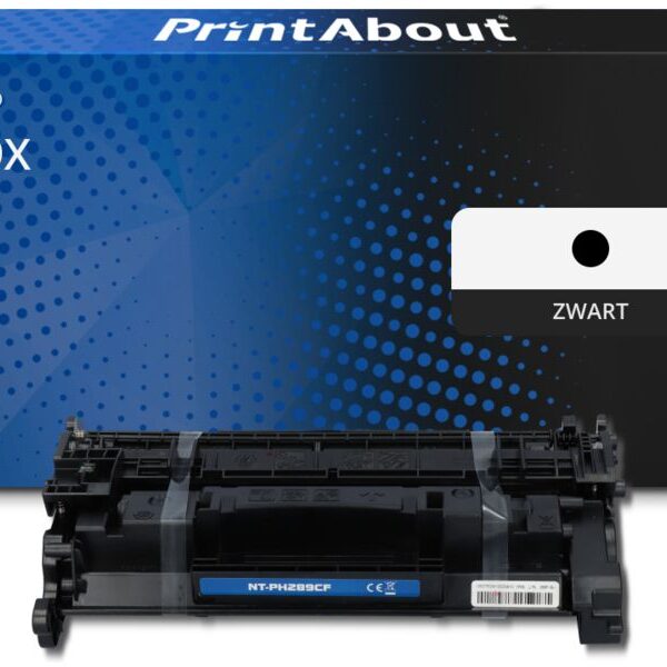 Huismerk HP 89X (CF289X) Toner Zwart Hoge capaciteit