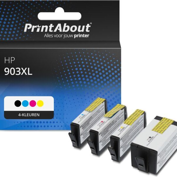 Huismerk HP 903XL (3HZ51AE) Inktcartridge 4-kleuren Multipack