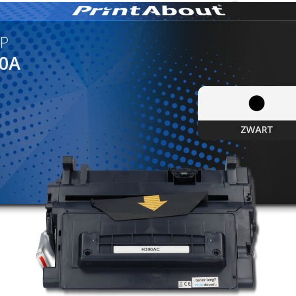 Huismerk HP 90A (CE390A) Toner Zwart