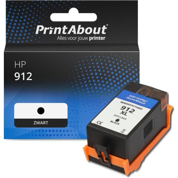 Huismerk HP 912 (3YL80AE) Inktcartridge Zwart
