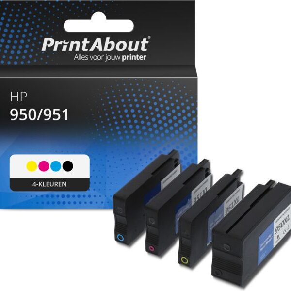 Huismerk HP 950/951 (6ZC65AE) Inktcartridge 4-kleuren Multipack