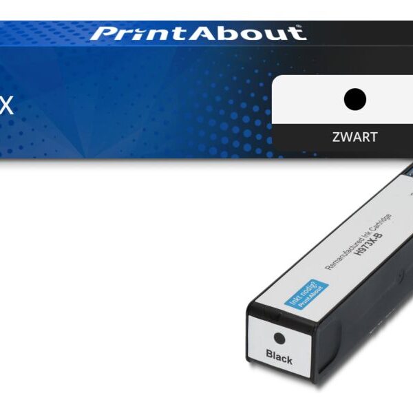 Huismerk HP 973X (L0S07AE) Inktcartridge Zwart Hoge capaciteit