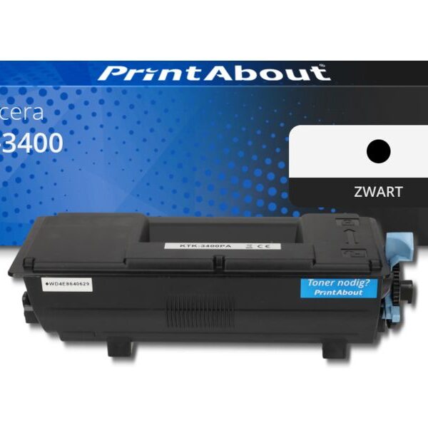 Huismerk Kyocera TK-3400 Toner Zwart