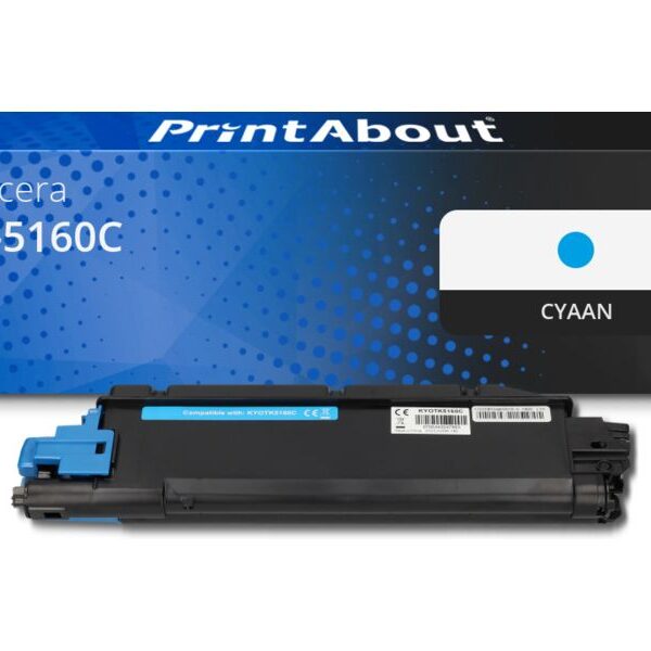 Huismerk Kyocera TK-5160C Toner Cyaan
