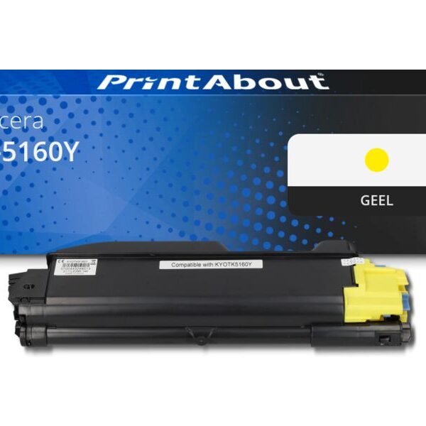 Huismerk Kyocera TK-5160Y Toner Geel