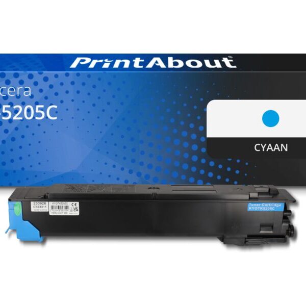 Huismerk Kyocera TK-5205C Toner Cyaan