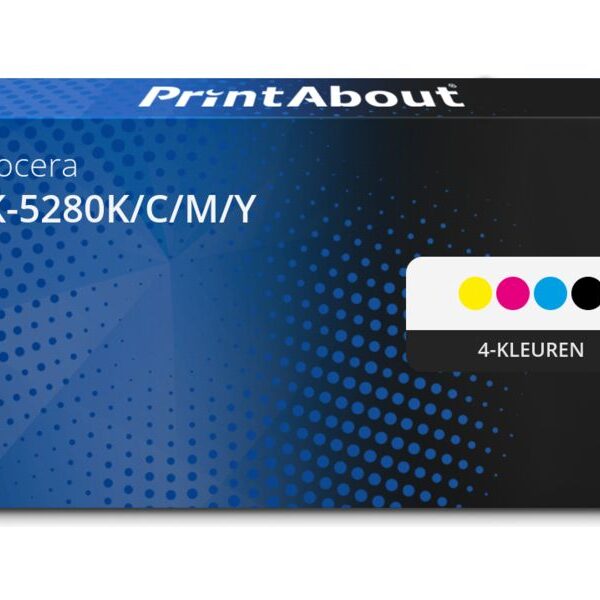 Huismerk Kyocera TK-5280K/C/M/Y Toner 4-kleuren Multipack