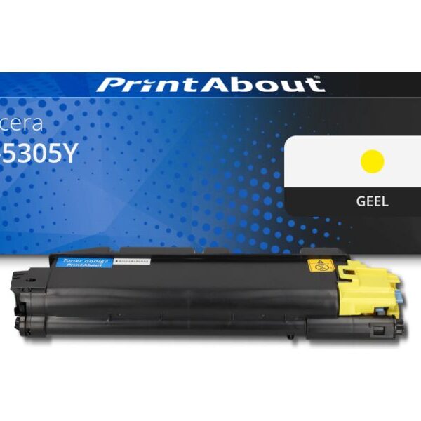 Huismerk Kyocera TK-5305Y Toner Geel