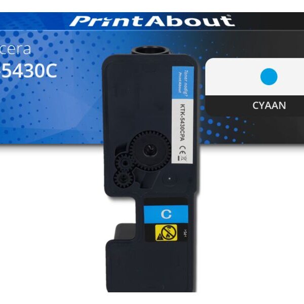 Huismerk Kyocera TK-5430C Toner Cyaan