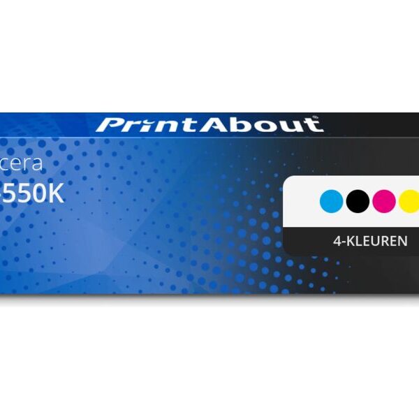 Huismerk Kyocera TK-550K Toner 4-kleuren Multipack