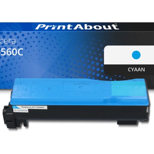 Huismerk Kyocera TK-560C Toner Cyaan