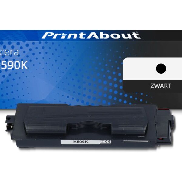 Huismerk Kyocera TK-590K Toner Zwart