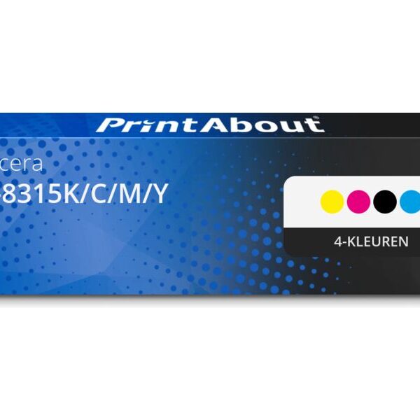 Huismerk Kyocera TK-8315K/C/M/Y Toner 4-kleuren Multipack