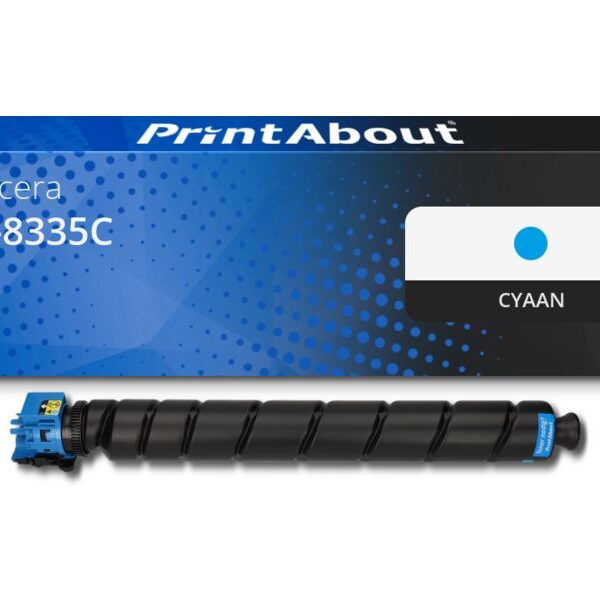 Huismerk Kyocera TK-8335C Toner Cyaan