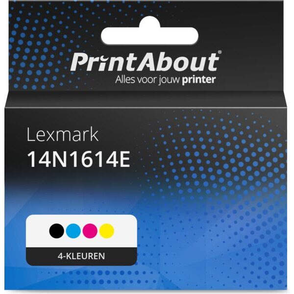 Huismerk Lexmark 14N1614E (150XL) Inktcartridge 4-kleuren Multipack Hoge capaciteit
