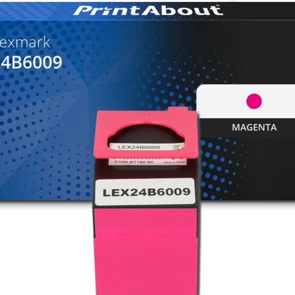 Huismerk Lexmark 24B6009 Toner Magenta