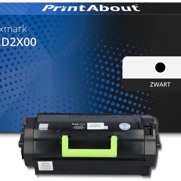 Huismerk Lexmark 62D2X00 (622X) Toner Zwart Extra hoge capaciteit