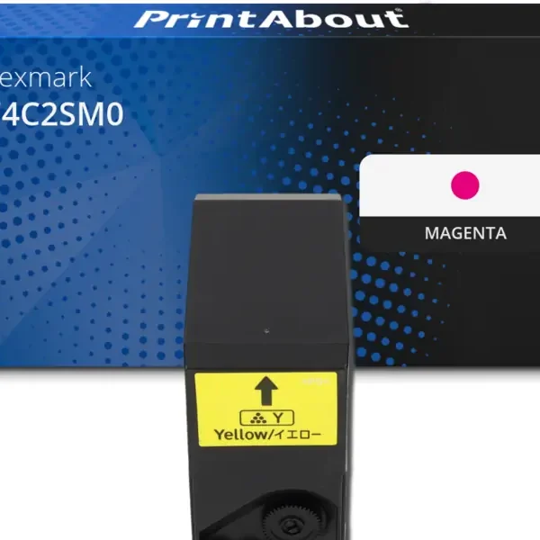 Huismerk Lexmark 74C2SM0 Toner Magenta Hoge capaciteit