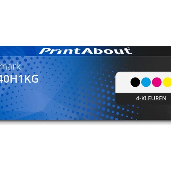 Huismerk Lexmark C540H1KG Toner 4-kleuren Multipack Hoge capaciteit