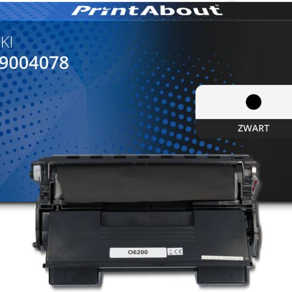 Huismerk OKI 09004078 Toner Zwart