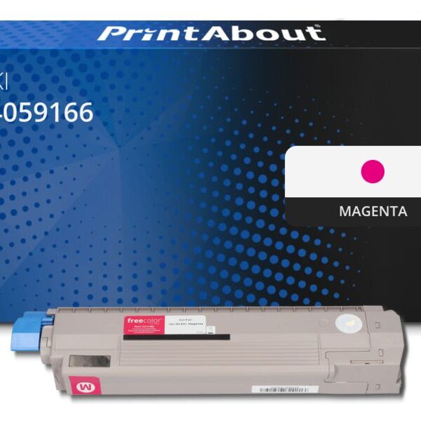 Huismerk OKI 44059166 Toner Magenta