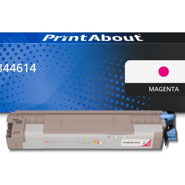 Huismerk OKI 44844614 Toner Magenta