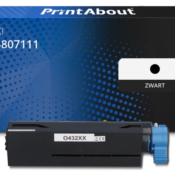 Huismerk OKI 45807111 Toner Zwart