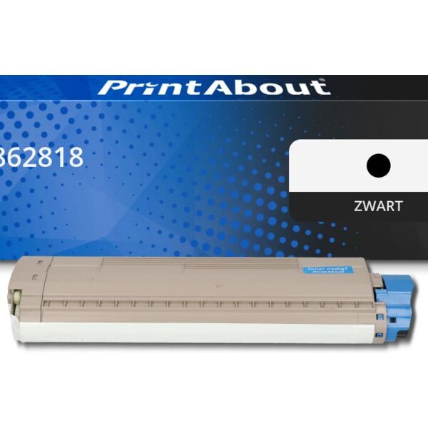 Huismerk OKI 45862818 Toner Zwart
