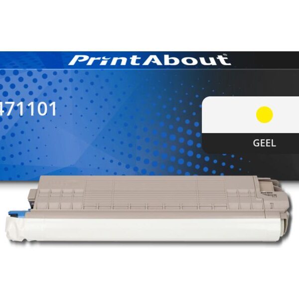 Huismerk OKI 46471101 Toner Geel