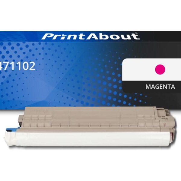 Huismerk OKI 46471102 Toner Magenta