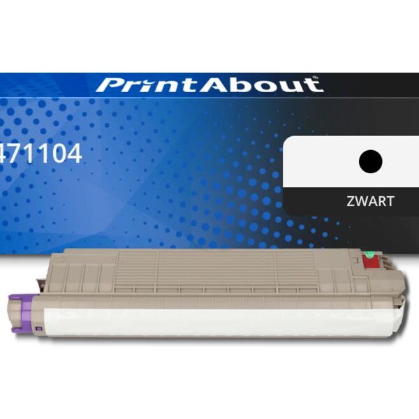 Huismerk OKI 46471104 Toner Zwart