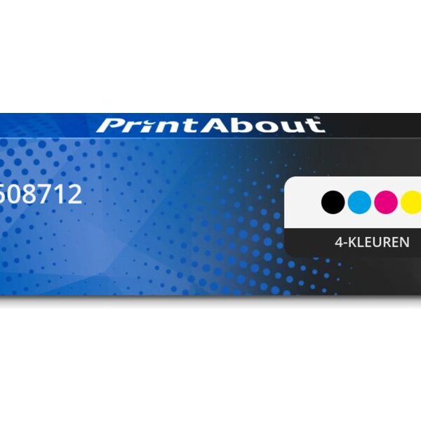 Huismerk OKI 46508712 Toner 4-kleuren Multipack