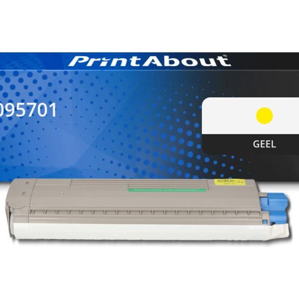 Huismerk OKI 47095701 Toner Geel