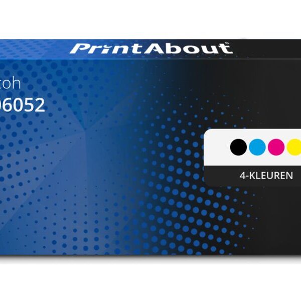 Huismerk Ricoh 406052 (406094) Toner 4-kleuren Multipack