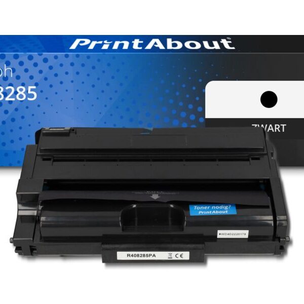 Huismerk Ricoh 408285 Toner Zwart