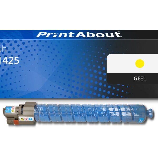 Huismerk Ricoh 841425 Toner Geel