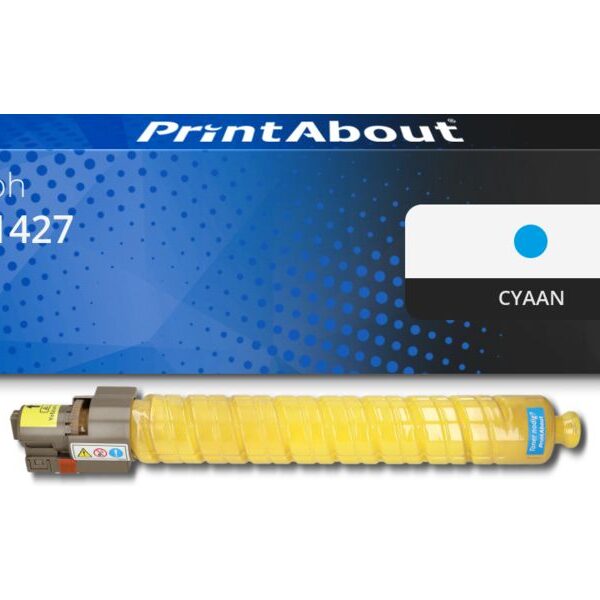 Huismerk Ricoh 841427 Toner Cyaan
