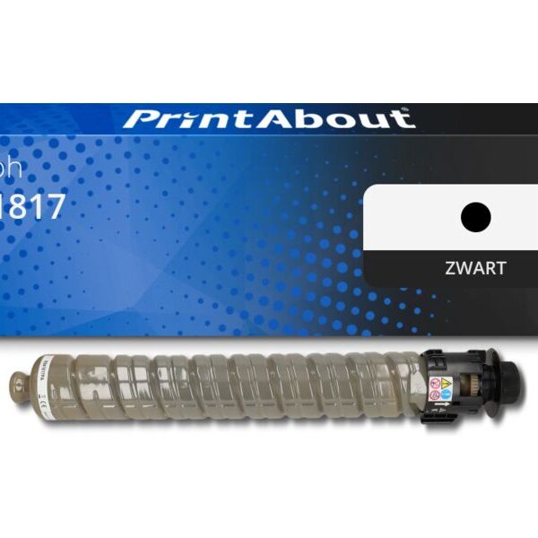 Huismerk Ricoh 841817 Toner Zwart