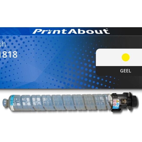 Huismerk Ricoh 841818 (MP C3503) Toner Geel