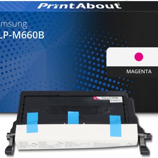 Huismerk Samsung CLP-M660B (ST924A) Toner Magenta