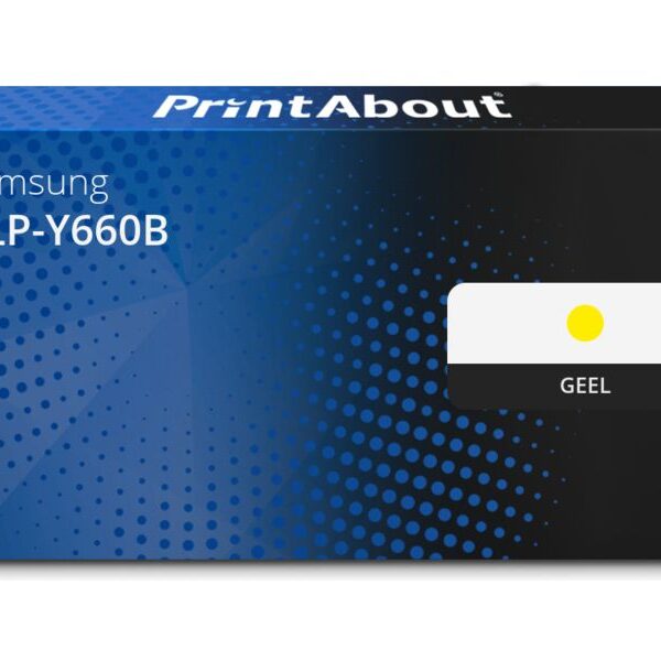Huismerk Samsung CLP-Y660B (ST959A) Toner Geel