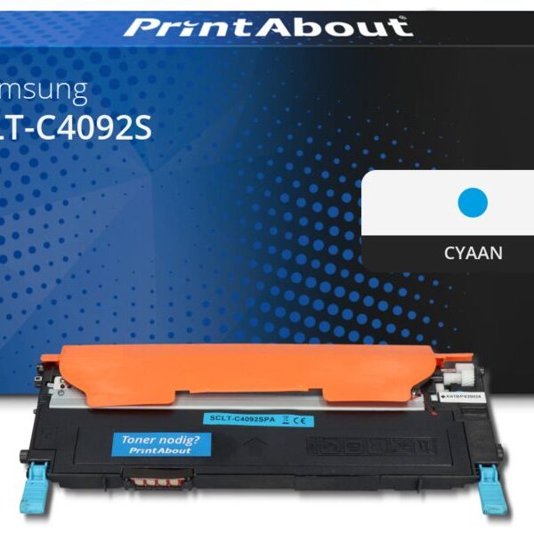 Huismerk Samsung CLT-C4092S (SU005A) Toner Cyaan