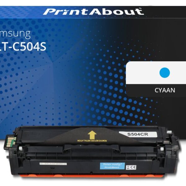Huismerk Samsung CLT-C504S (SU025A) Toner Cyaan