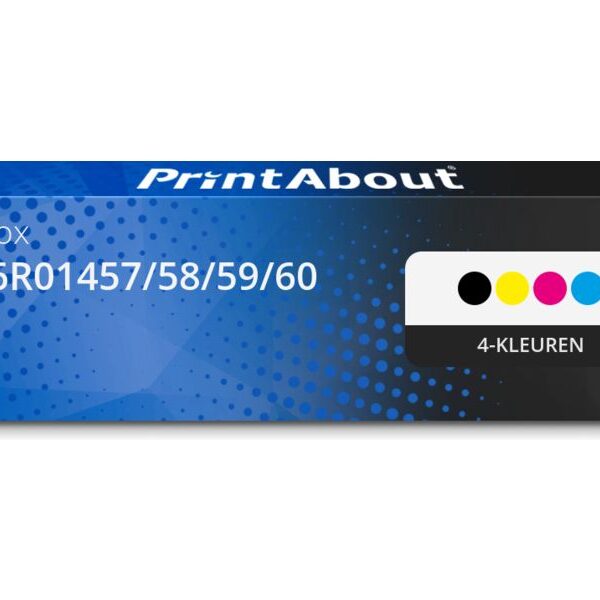 Huismerk Xerox 006R01457/58/59/60 Toner 4-kleuren Multipack Extra hoge capaciteit