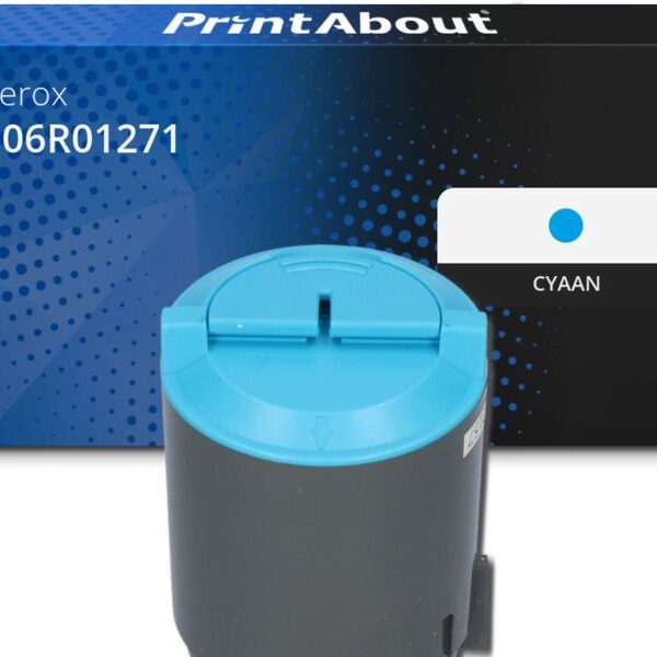 Huismerk Xerox 106R01271 Toner Cyaan
