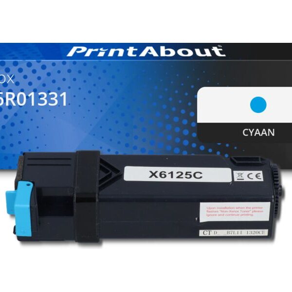 Huismerk Xerox 106R01331 Toner Cyaan