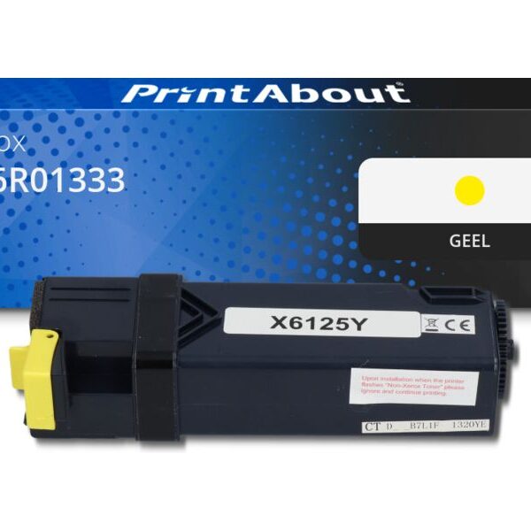 Huismerk Xerox 106R01333 Toner Geel