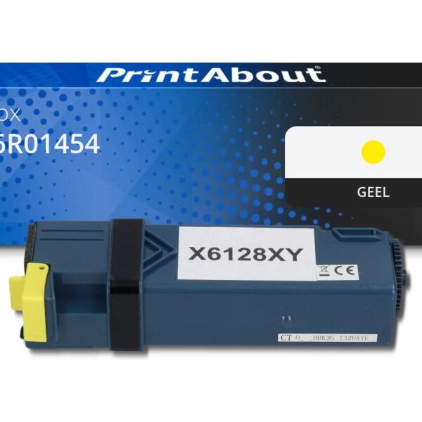 Huismerk Xerox 106R01454 Toner Geel