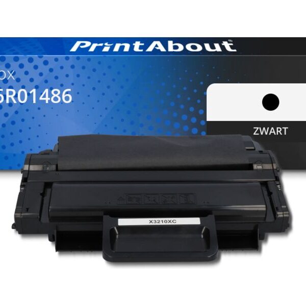 Huismerk Xerox 106R01486 Toner Zwart